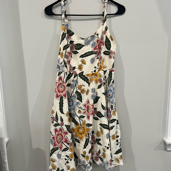 Old Navy Dresses & Skirts - Old Navy Floral Mini Dress - Cream, Pink, Yellow, Blue